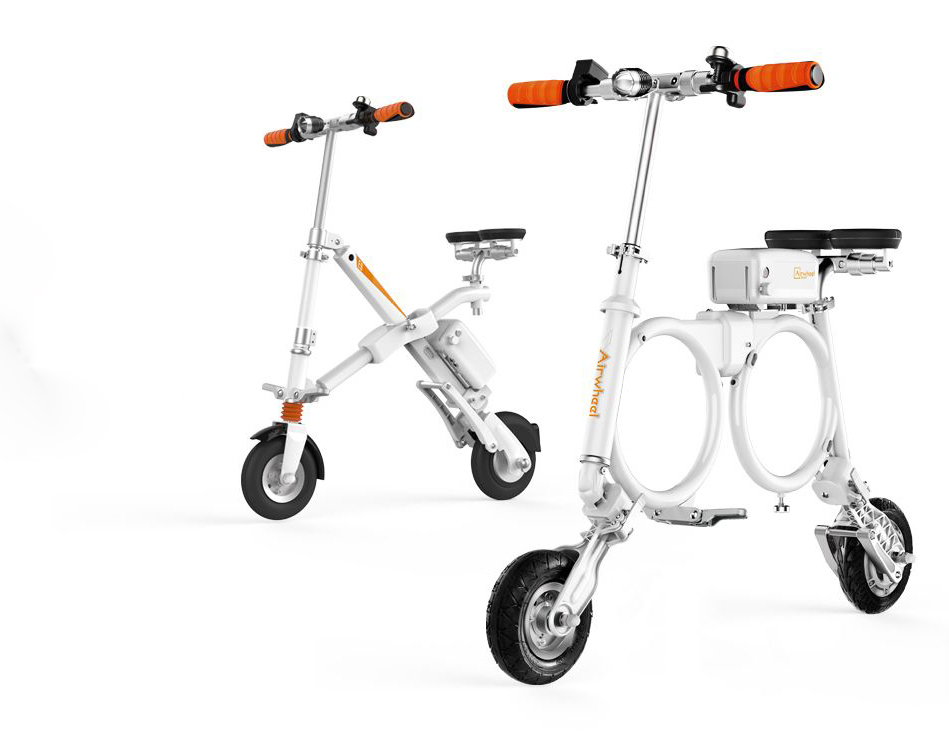 smart electric folding bike