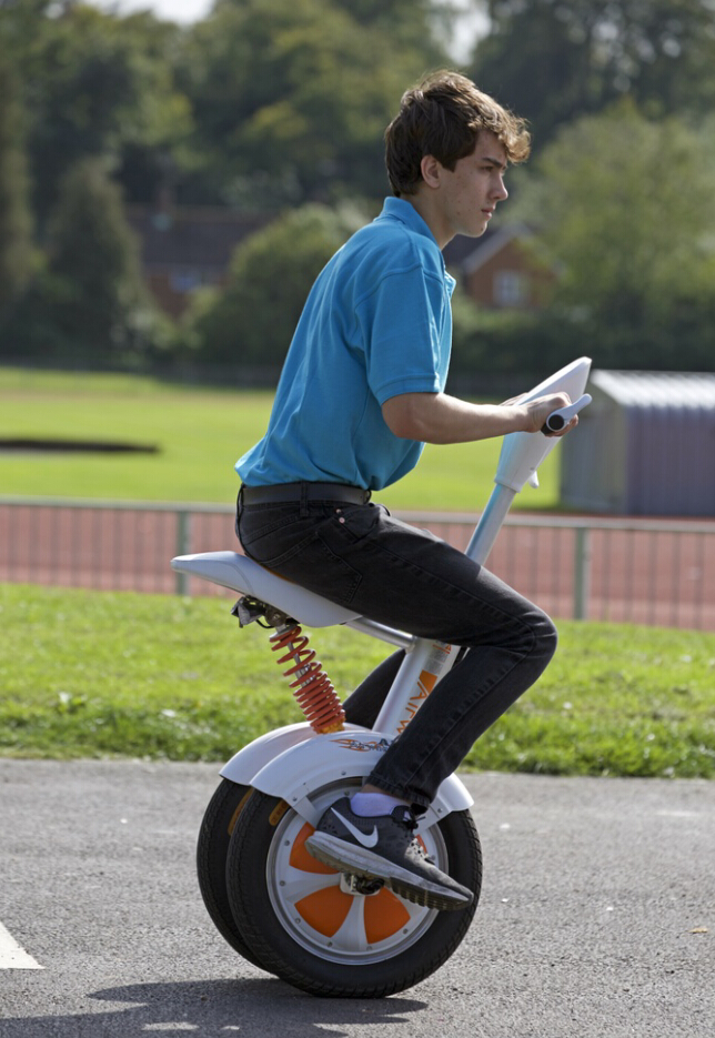 personal self-balancing electric scooter