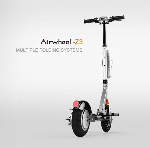 self-balancing two wheel electric scooter