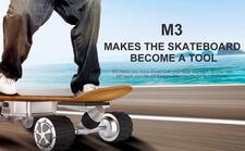 Flexible and agile, Airwheel M3 perfectly avoids the traffic conjunction and the crowd, which reduces the time spent on commuting a lot.