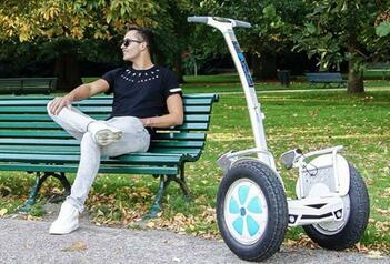 Above all, there is an assistant for you in the frigid winter—Airwheel S5 two wheel self-balancing electric scooter.