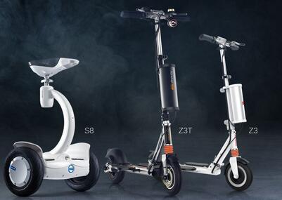 Airwheel intelligent electric scooters are designed to meet your demands.