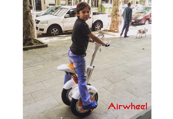 Airwheel lives up to public expectation in its innovative breakthroughs.  
