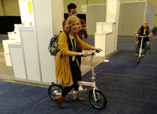 Apart from daily commuting, Airwheel R5 electric power bicycle can be useful for fitness keep. 