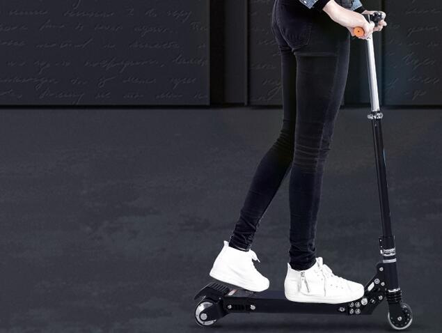 High riding safety is another merit of Airwheel Z8 mini light weight electric scooter. 